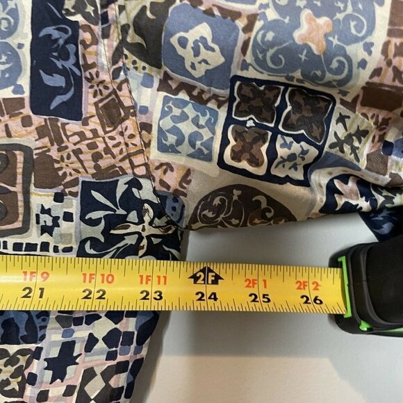 Vintage Womens 100% Silk Floral Patchwork Bomber Jacket Size Small - Picture 5 of 6